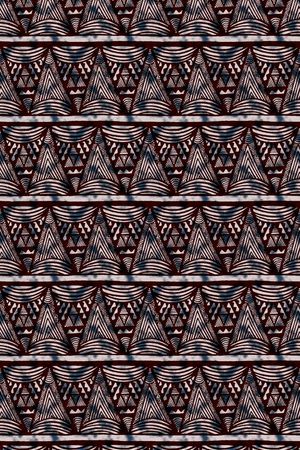 复古几何纹理印花华亿平台图片