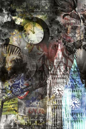 抽象印花华亿平台图片