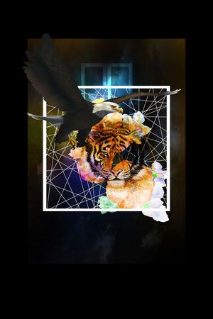 时尚潮流印花华亿平台图片