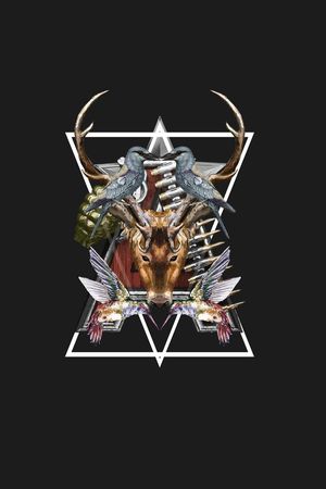 时尚潮流印花华亿平台图片