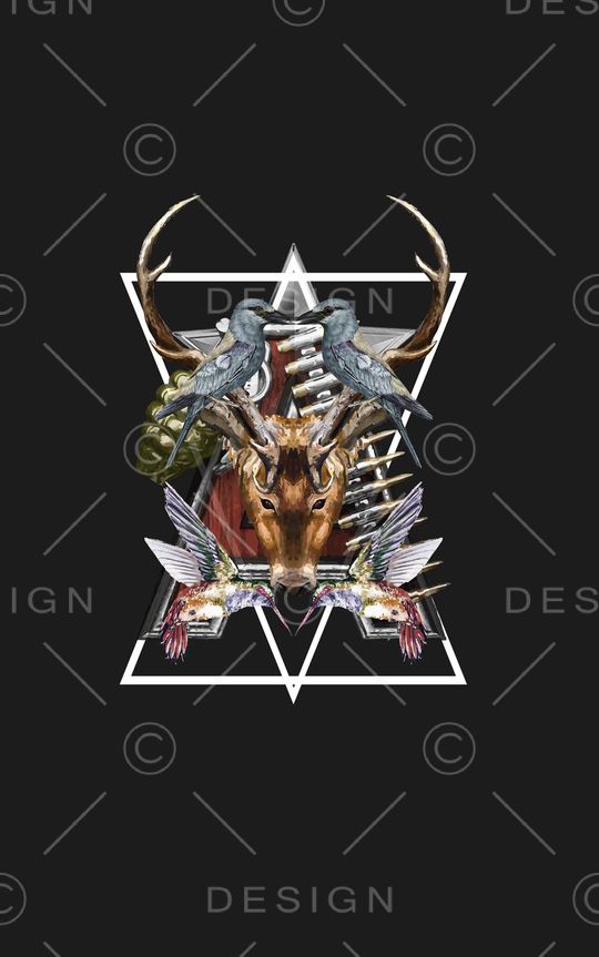 时尚潮流印花华亿平台图片