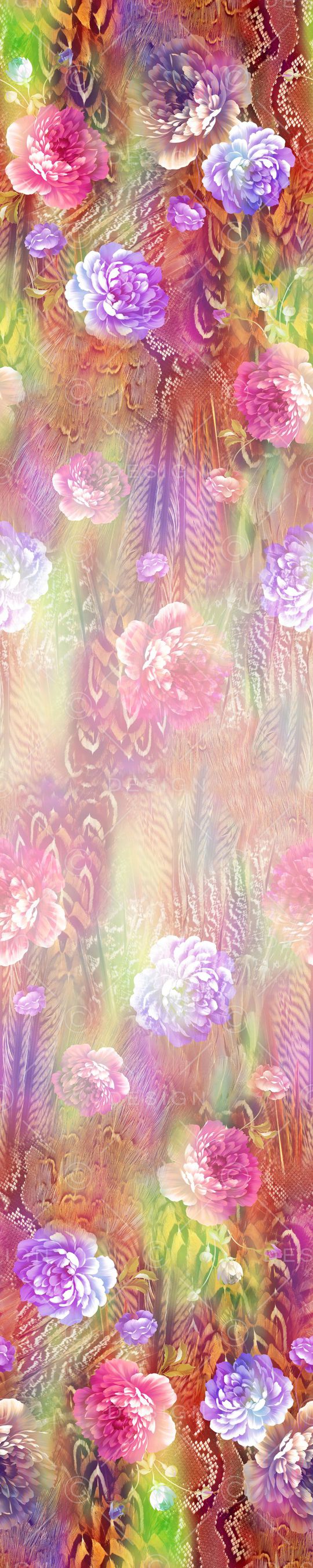 蟒蛇纹印花华亿平台图片