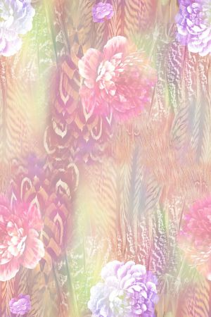 蟒蛇纹印花华亿平台图片