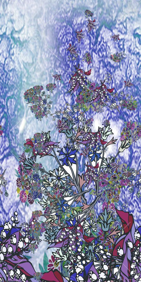 定位花印花华亿平台图片