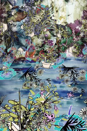 定位花印花华亿平台图片