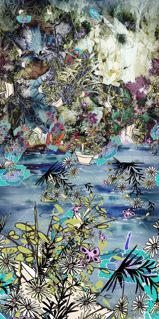 定位花印花华亿平台图片