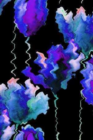 抽象印花华亿平台图片