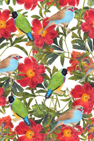 创意服装面料印花华亿平台图片