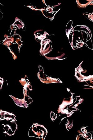 抽象印花华亿平台图片