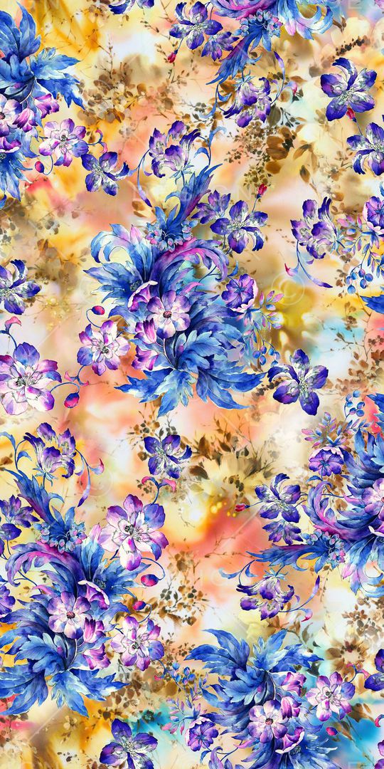 大气梦幻印花华亿平台图片