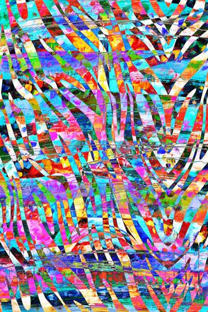 抽象印花华亿平台图片