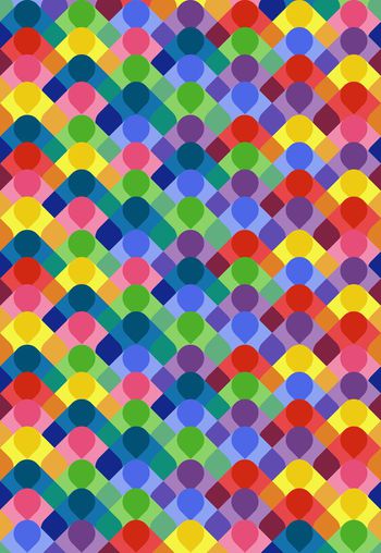 531395-几何色块鱼鳞羽毛水滴