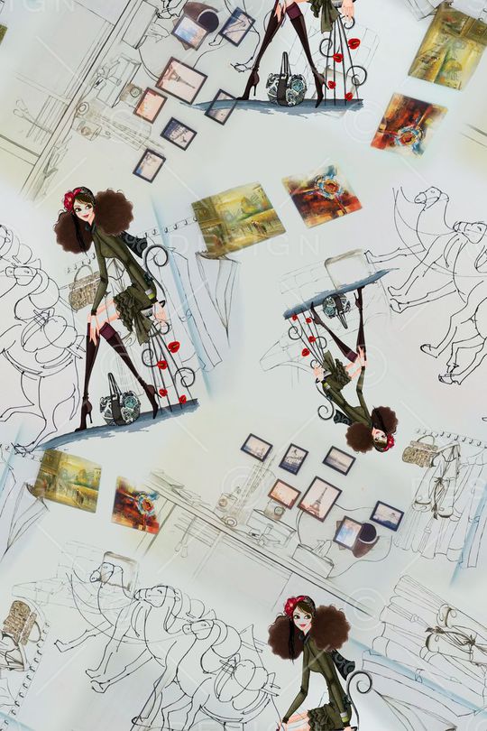 简笔画印花华亿平台图片