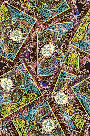 装饰纹印花华亿平台图片