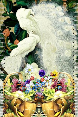 欧式印花华亿平台图片