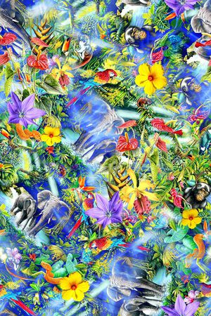 时尚印花华亿平台图片