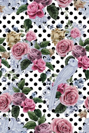 波点印花华亿平台图片