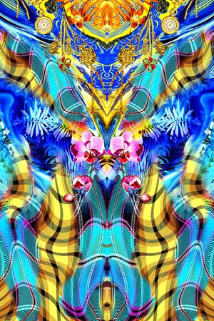 时尚印花华亿平台图片