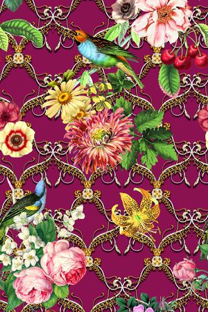 时尚印花华亿平台图片