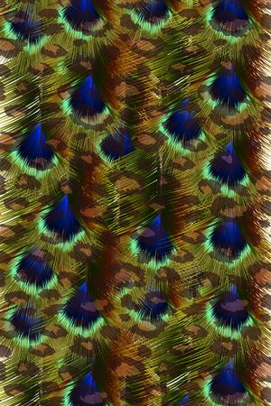 动物纹印花华亿平台图片