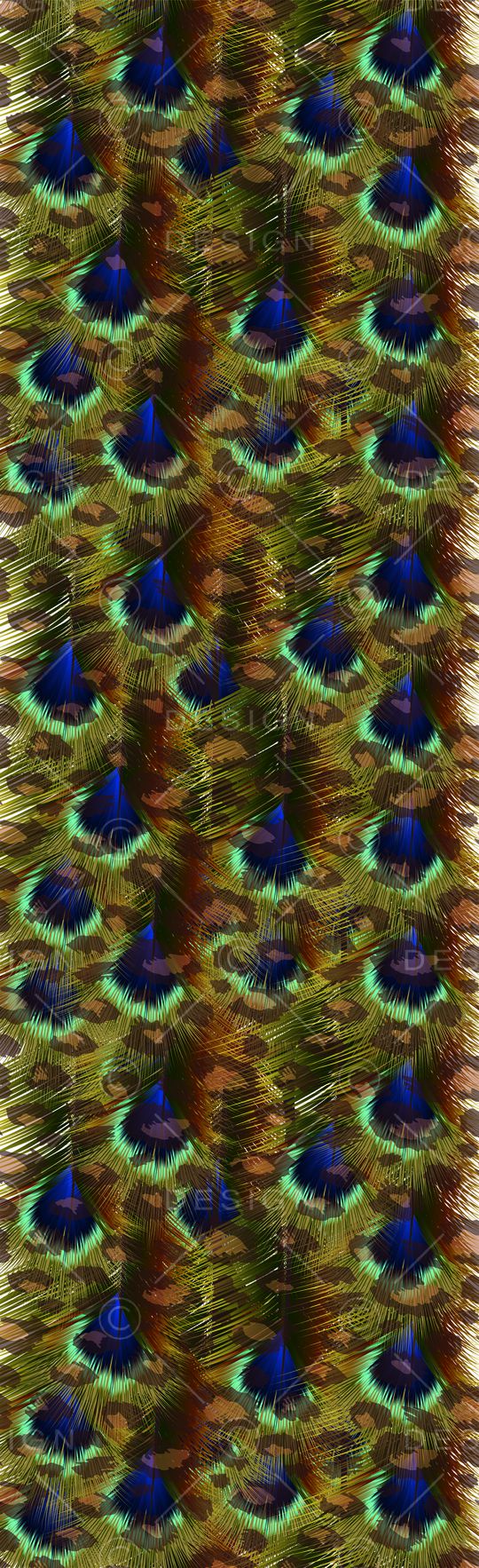 动物纹印花华亿平台图片