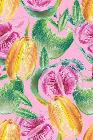 手绘印花华亿平台图片