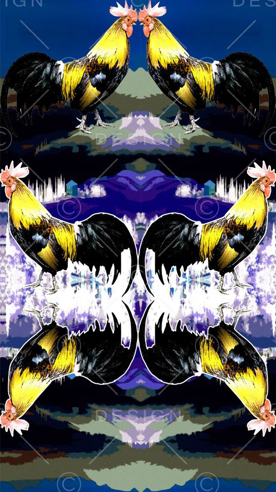 时尚定位印花华亿平台图片