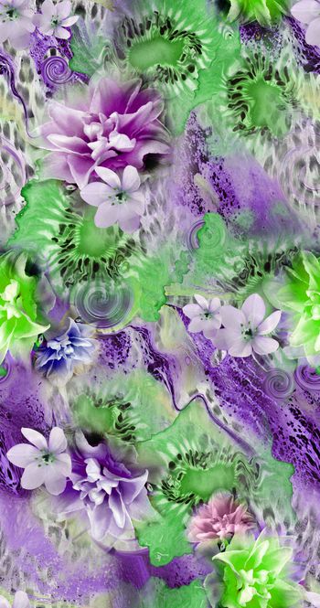 531905-水中花 漩涡