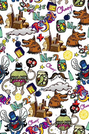 可爱印花华亿平台图片