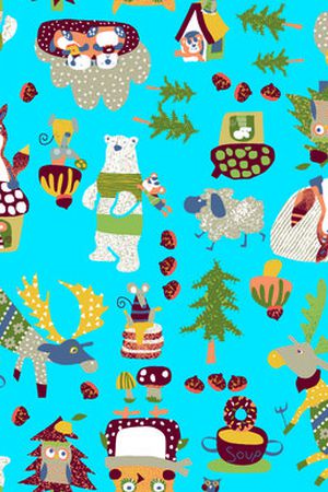 卡通印花华亿平台图片