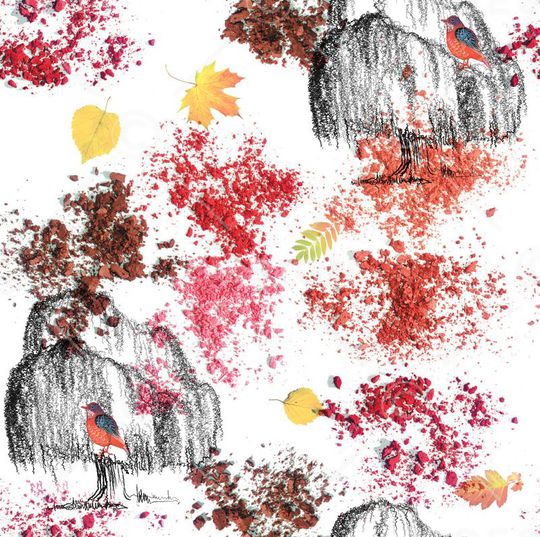 抽象印花华亿平台图片