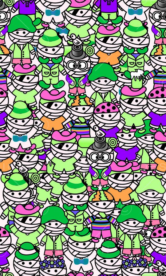 卡通印花华亿平台图片