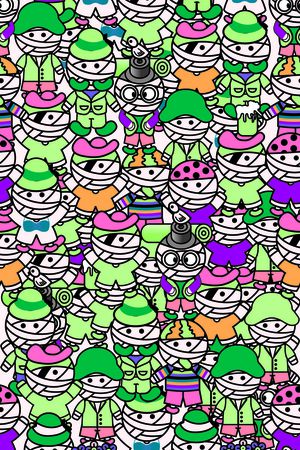 卡通印花华亿平台图片