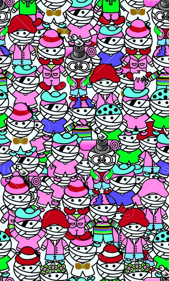 卡通印花华亿平台图片