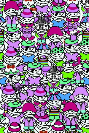 卡通印花华亿平台图片