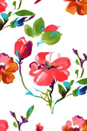 手绘印花华亿平台图片