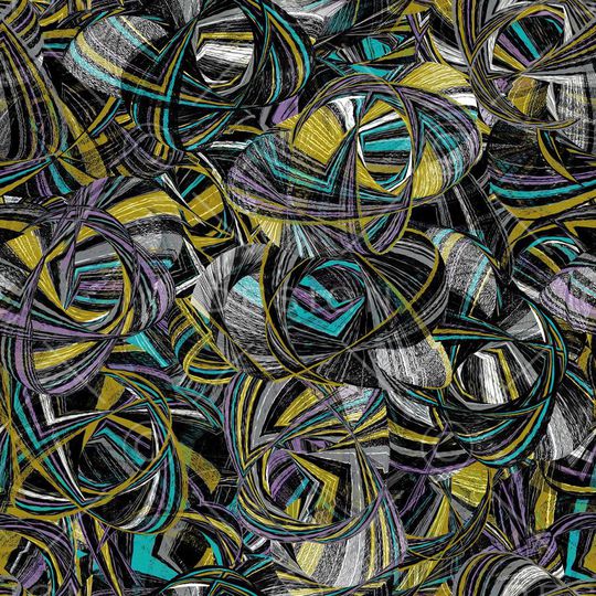 几何印花华亿平台图片