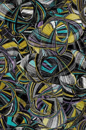 几何印花华亿平台图片