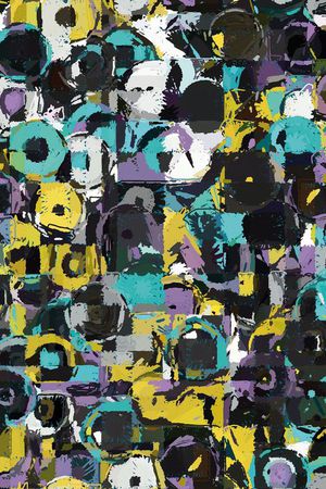 几何印花华亿平台图片