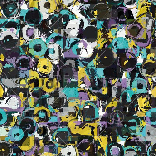 几何印花华亿平台图片