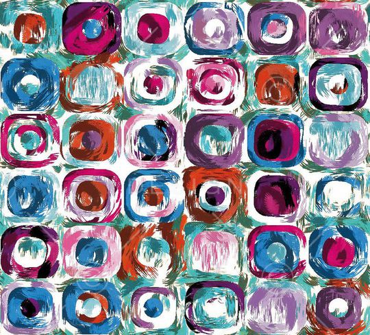 几何印花华亿平台图片