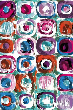 几何印花华亿平台图片