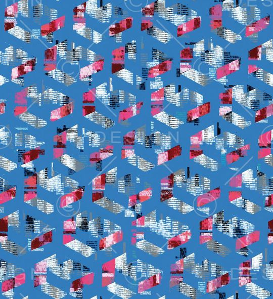 几何印花华亿平台图片