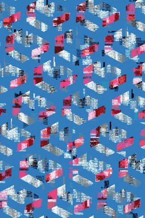 几何印花华亿平台图片