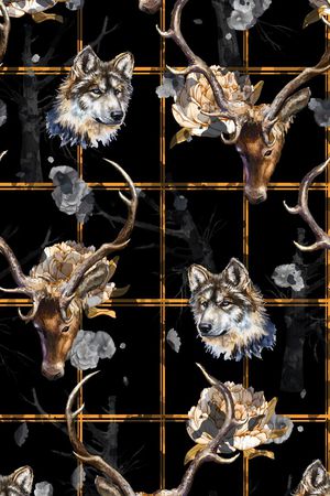 时尚潮流印花华亿平台图片