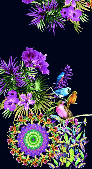 532235-定位花鸟图案