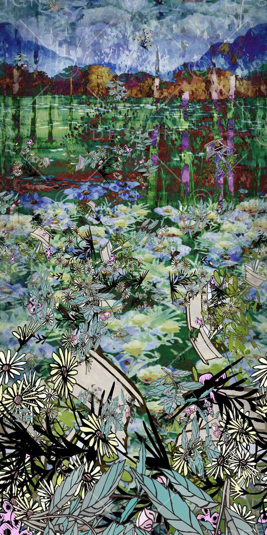 定位花印花华亿平台图片