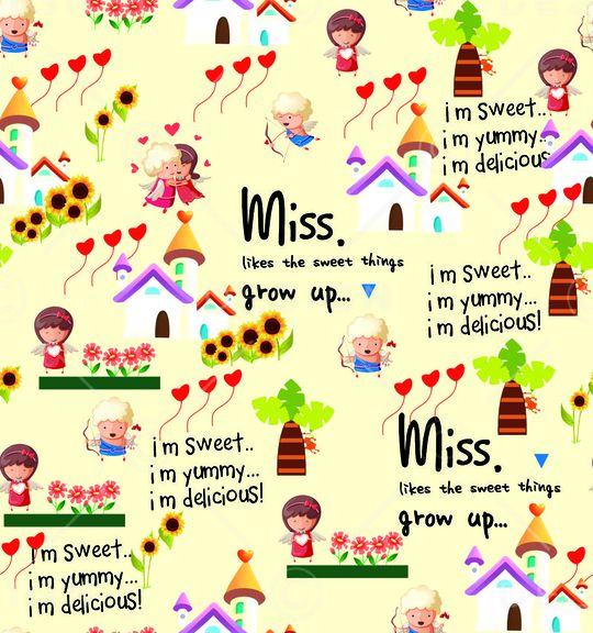 卡通印花华亿平台图片