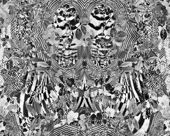 丛林感花卉印花华亿平台图片