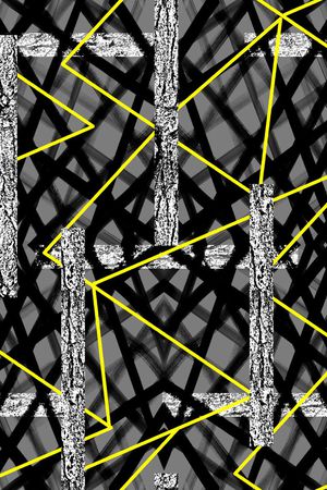 抽象印花华亿平台图片